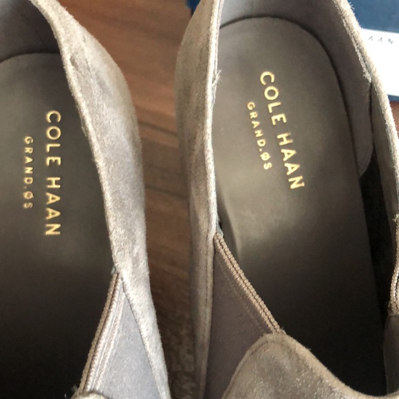 Cole Haan Allaire Shootie II Size: 8.5 Stormcloud Suede - Picture 5 of 8